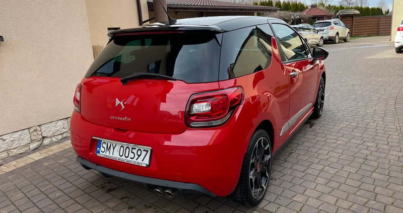 Citroen DS3 cena 22300 przebieg: 222000, rok produkcji 2012 z Golina małe 191